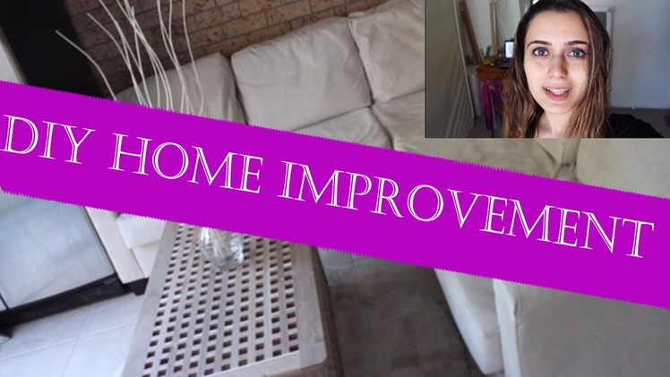 DIY Home Improvements. Part 1. Couch reupholstery and interior design