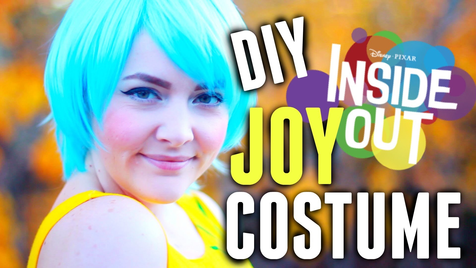 DIY Inside Out Joy Costume!