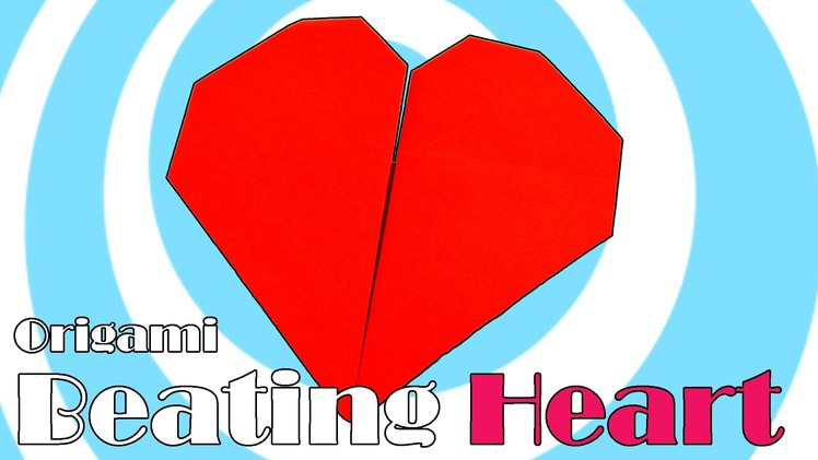 DIY: Paper Origami Beating Heart Video Tutorial