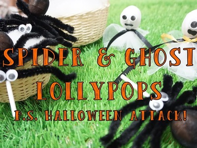 DIY Spider & Ghost Lollypops - Halloween Attack Popsicle Sister Indonesia