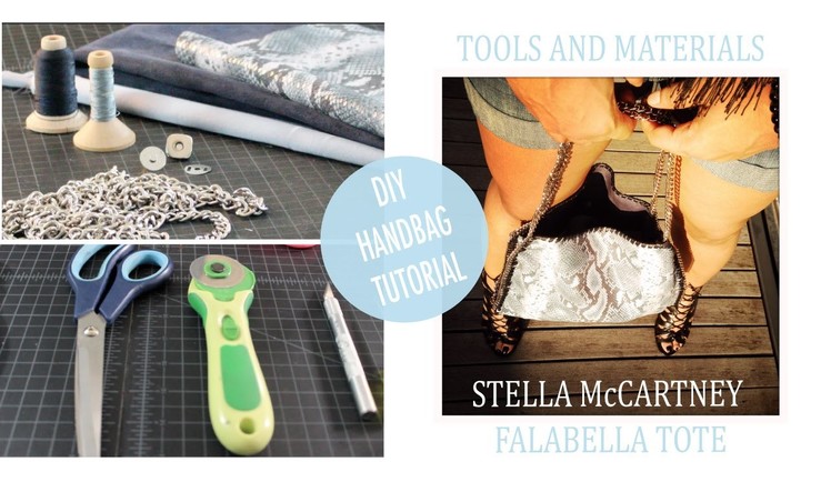 DIY Stella McCartney Chain Tote | Tool + Materials