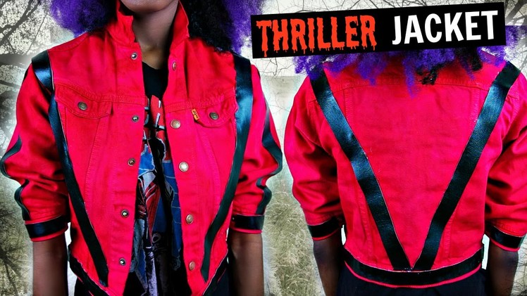 DIY Thriller Jacket | Tashalala