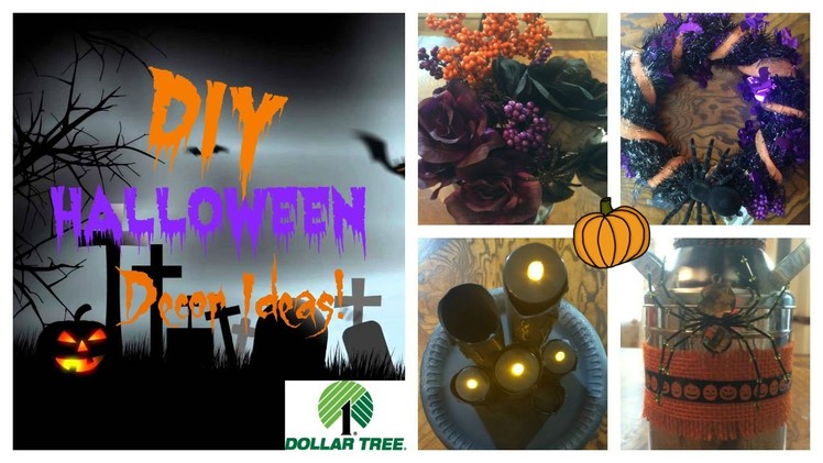 Dollar Tree | DIY Halloween Decorations | WhatJSaid