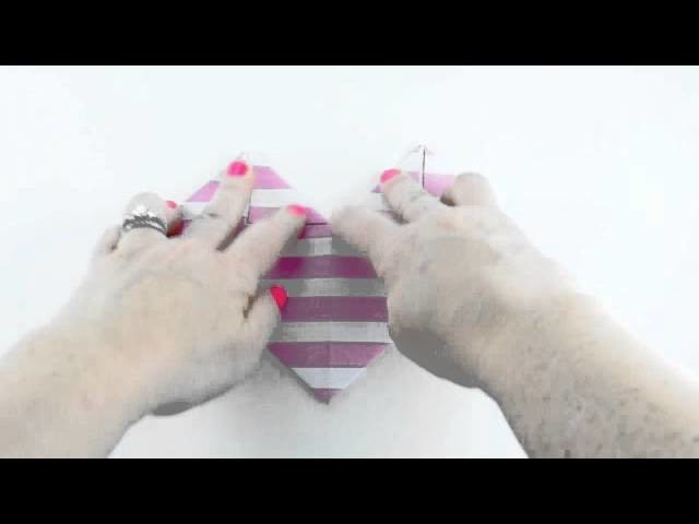 Easy Origami Heart with Letter Sized Paper