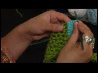 How to Crochet a Scarf : Adding Row of Solid Double Crochet Trim to Scarf