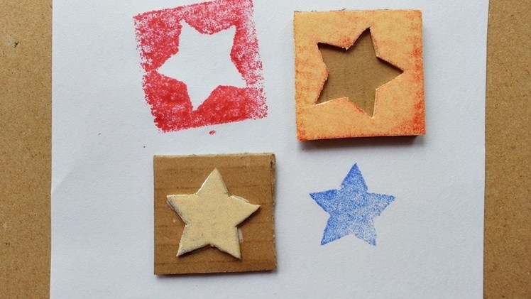 How To Make Fun Foam Star Stamps - DIY Crafts Tutorial - Guidecentral