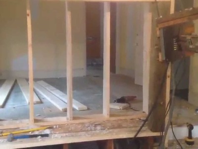 HOW TO REMOVE & REPLACE LOAD BEARING WALL DIY (PART-6)