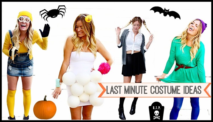 Last Minute DIY Halloween Costumes! Style By Dani