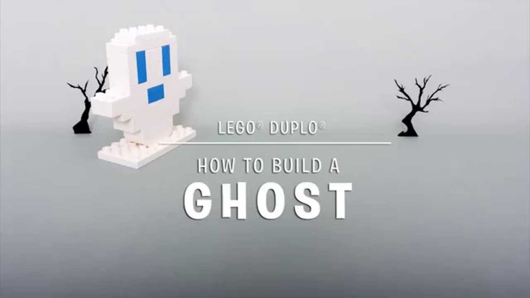 LEGO® DUPLO® - DIY - How to Build your own Halloween Ghost!