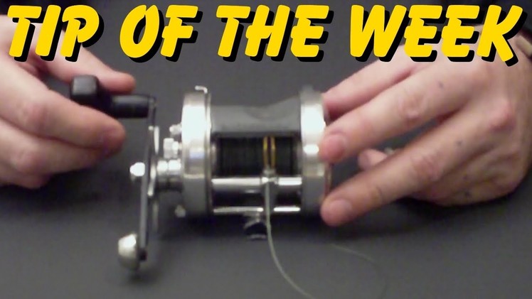 "Tip Of The Week" - How To Stop Backlashes On Baitcasting Reels (E6)