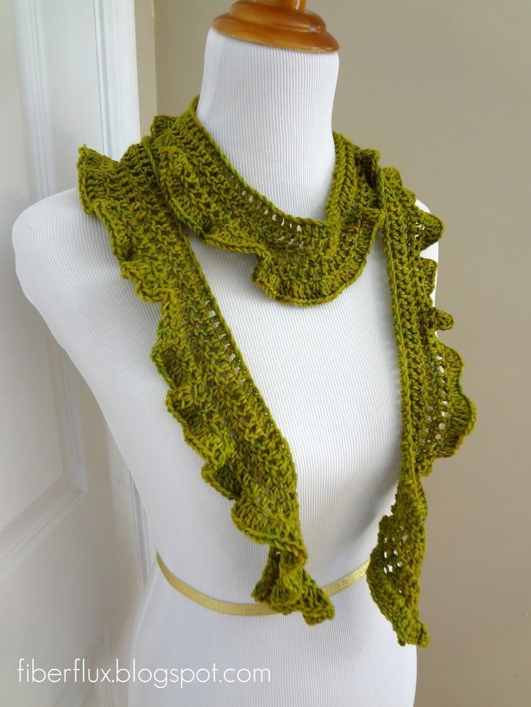 Arugula Scarf crochet Tamil