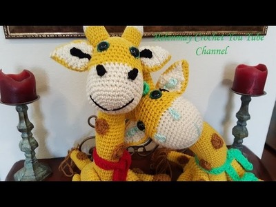 Crochet Amigurumi Giraffe Part 2 of 2 DIY Tutorial