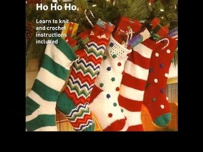 Crochet christmas stocking free patterns