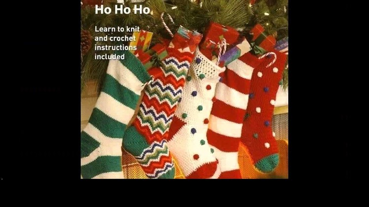 Crochet christmas stocking free patterns