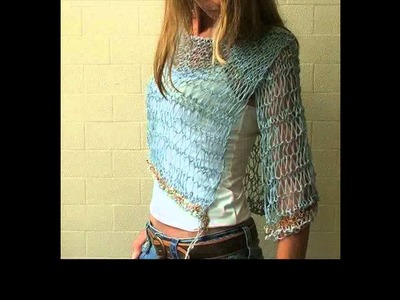 Crochet poncho pattern