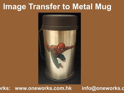 DIY Transfer Image to Metal Surface III