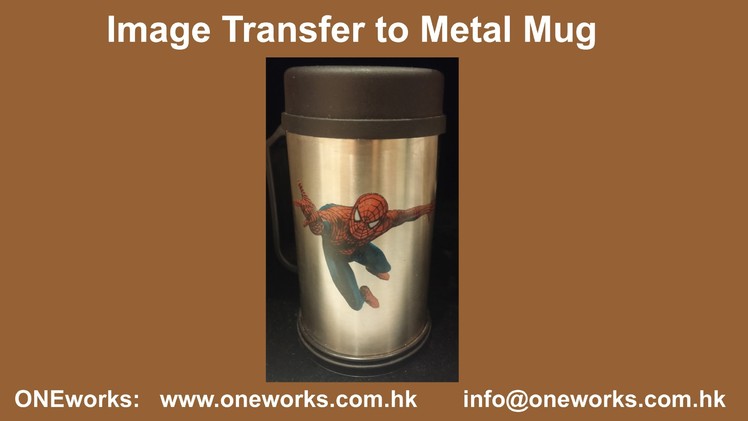DIY Transfer Image to Metal Surface III
