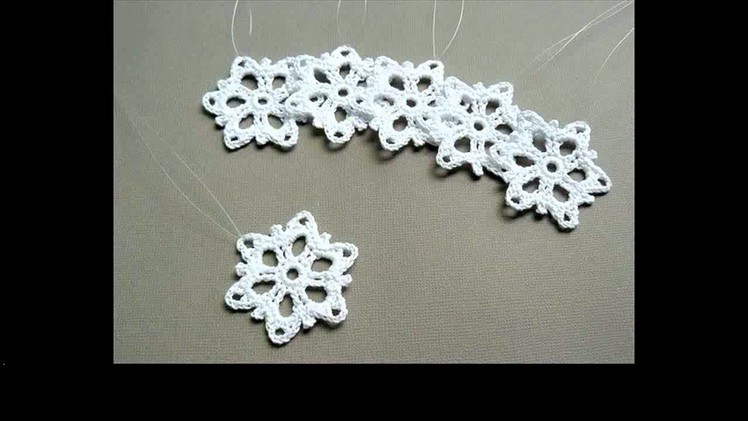 Easy crochet crochet ornaments