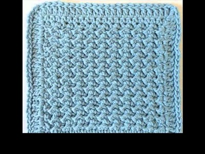 Easy crochet dishcloth projects