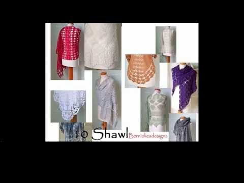 Easy crochet shawl pattern
