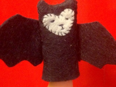 How To Make A Sweet Bat Finger Puppet - DIY Crafts Tutorial - Guidecentral