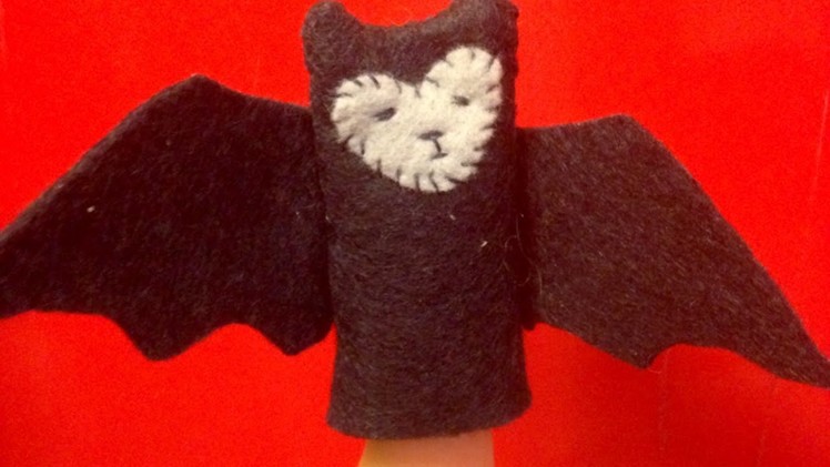 How To Make A Sweet Bat Finger Puppet - DIY Crafts Tutorial - Guidecentral