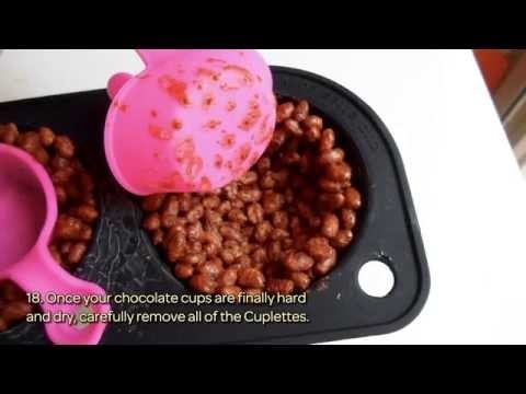 How To Make Tasty Rice Crispy Cups Filled With Flan - DIY Food Tutorial - Guidecentral & Cuplettes