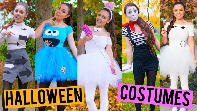 Last Minute DIY Halloween Costumes! Cookie Monster, Baymax, One Direction + More! | Kristi-Anne Beil