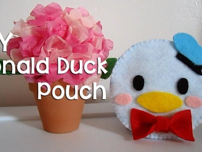 Super Cute DIY Donald Duck  Pouch