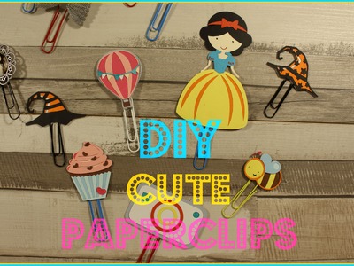5 DIY Cute Paperclips - Pimp my Planner ♥