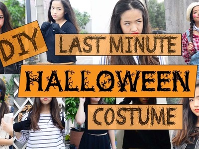 9 Last Minute DIY Halloween Costume! | starbiebs02