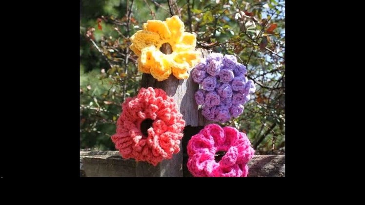 Crochet flowers for hats