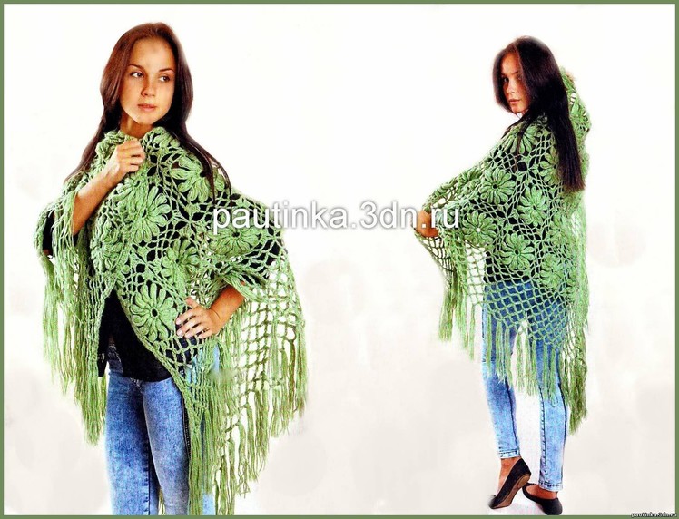 Crochet Shawl| Free |crochet patterns| 317