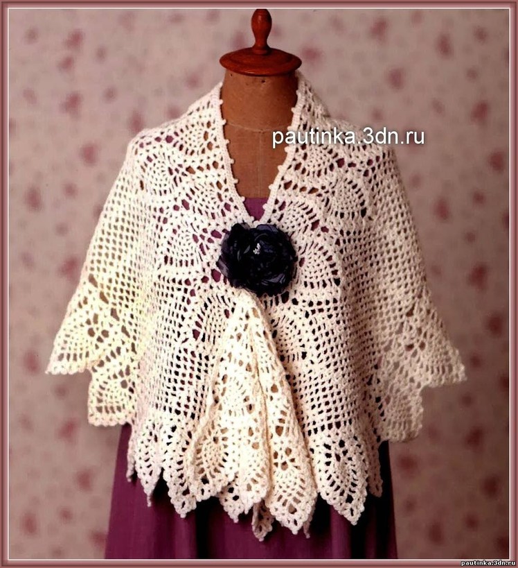 Crochet Shawl| Free |crochet patterns| 313