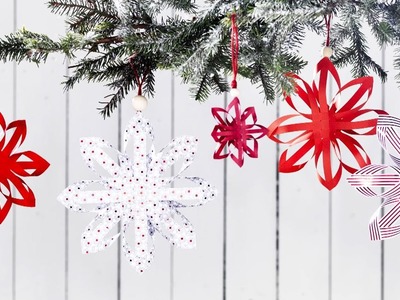 DIY by Panduro: Christmas star with paper folding
