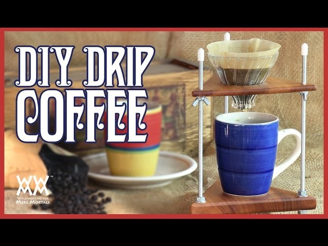 DIY Coffee Dripper. Brew Your Own Custom Coffee.
