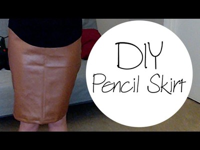 DIY| Easy Pencil Skirt