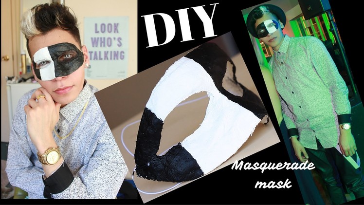 DIY masquerade mask | PLASTER, the easy way