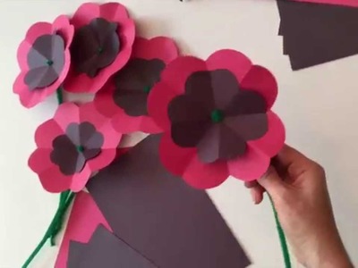 DIY Paper Poppy