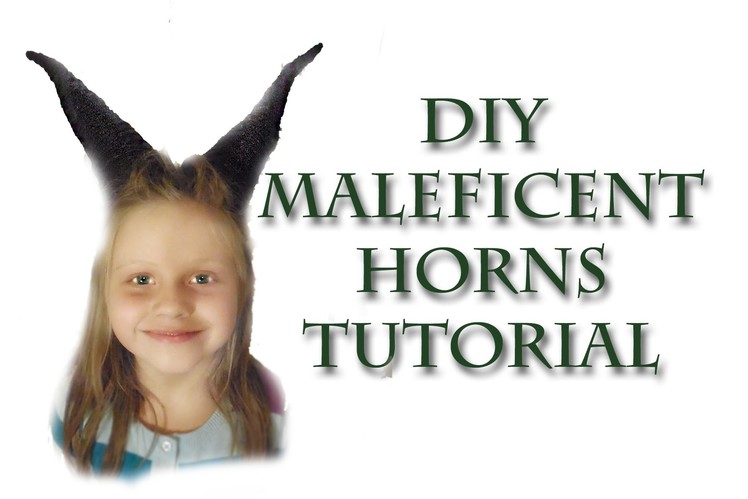 DIY Simple Maleficent Horns Tutorial - Stop the Pin-Sanity