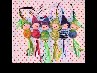 Easy crochet keychain project