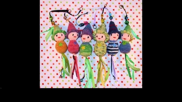 Easy crochet keychain project
