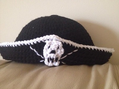 Haloween Crochet - Pirate hat in Tamil.English