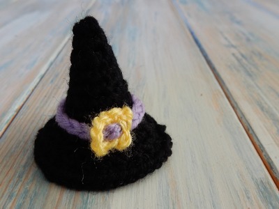 How to Crochet a Mini Witches Hat
