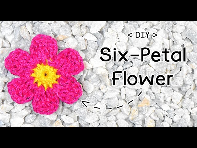 HOW TO CROCHET A SIX-PETAL FLOWER (I) | Patrones Valhalla ENG