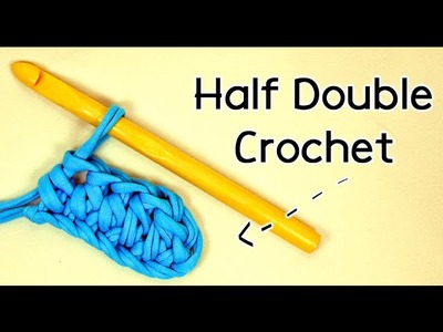 HOW TO CROCHET THE HALF DOUBLE CROCHET STITCH | Patrones Valhalla ENG
