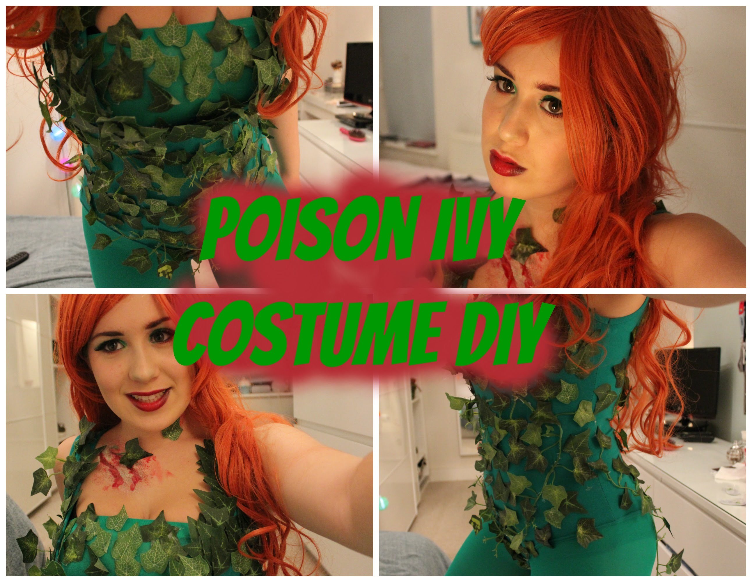 Poison Ivy Costume Diy Halloween