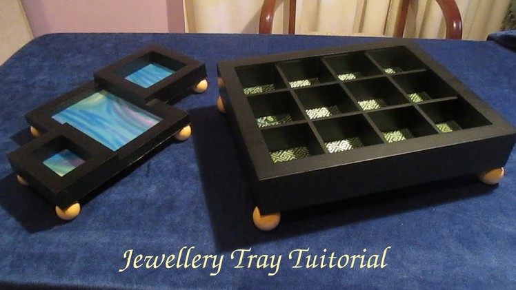 ASMR  **LOW COST JEWELLERY TRAY TUITORIAL.CRAFT**