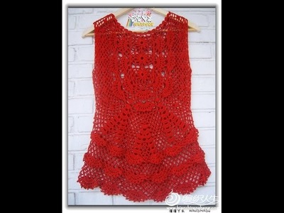 Crochet baby dress| How to crochet an easy shell stitch baby. girl's dress for beginners 240