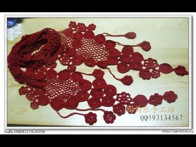 Crochet scarf| Free |Crochet Patterns|344